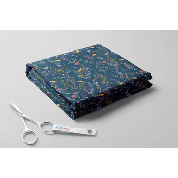 Fleece antipilling, Jemné kvítky vel.: -15