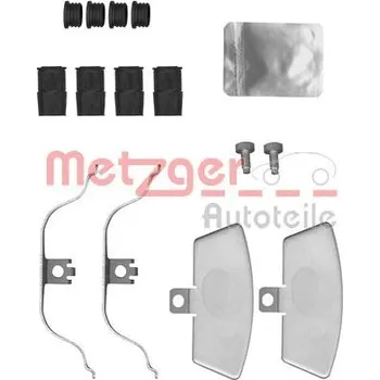 Přislušenství brzdového systému Sada příslušenství, obložení kotoučové brzdy METZGER AUTOTEILE 109-1880