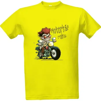 Pánské oblečení Tričko s potiskem Motorkář roku pánské