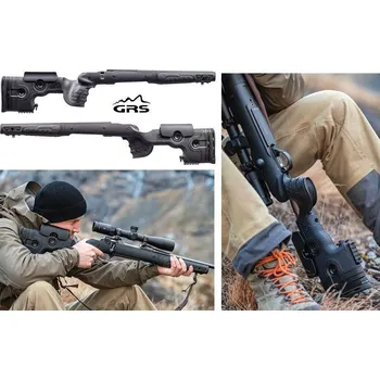 Airsoftová zbraň Anschütz Kulovnice opak. Anschutz, Model: 1782 D GRS, Ráže: 6,5mm CRM, hl.: 580mm, černá