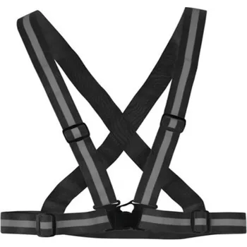 Kšandy APT AG590 Reflexní kšandy vesta šle Barva: Černá