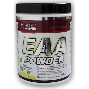 Aminokyselina Hi Tec Nutrition EAA powder essential amino 500g Varianta: zelené jablko