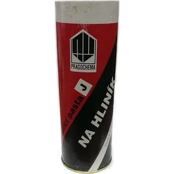 Pasta leštící na hliník - červená