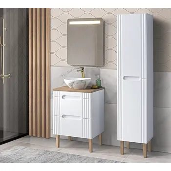 Koupelnový nábytek ArtCom Koupelnový komplet FIJI White 60/1