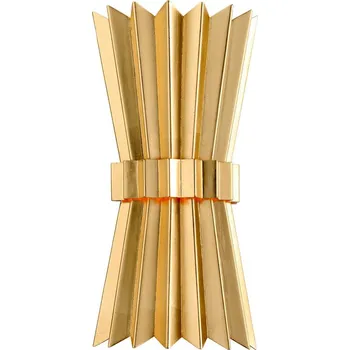 Nástěnné svítidlo HUDSON VALLEY nástěnné svítidlo MOXY kov zlatá E14 2x60W 311-12-CE