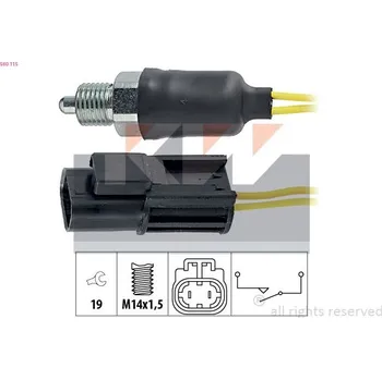 Spínač, světlo zpátečky KW 560 115