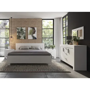 Ložnicová sestava Jurek Ložnice Cezar 1 Kombinace barev: Bílá