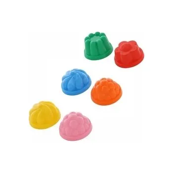 Hračka na písek Formičky na písek 2ks Bábovky 8cm různé barvy