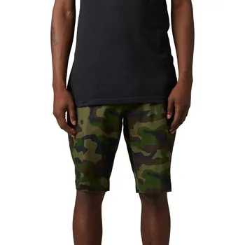 Pánské kraťasy Pánské kraťasy FOX Essex Camo Short 2.0, Green Camo - 38