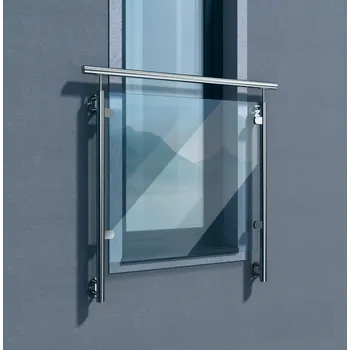 Hahn Steel Francouzské zábradlí skleněné model NICEA - stavebnice (špaleta 100cm)