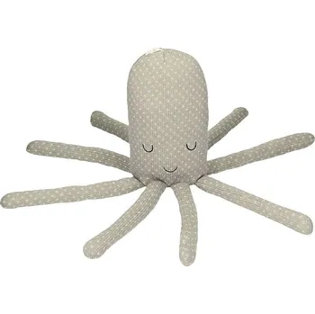 Houpací kůň Yellow Tipi Šedá vlněná hračka chobotnice Octopus 45 cm