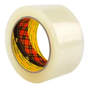 Stahovací páska 313, 3M Scotch balicí páska, transparentní 66m šířka: 150mm, návin: 990m