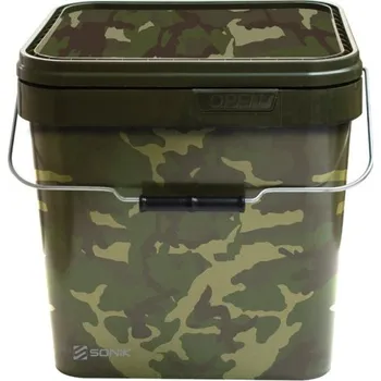 Kbelík Sonik Camo Square Bucket 17l