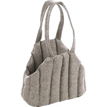 Taška pro psa a kočku Taška FLAMINGO Gilian světle šedá 43x23x35cm (do max. 5kg)