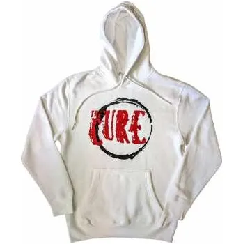 Pánská mikina Merch The Cure: The Cure Unisex Pullover Hoodie: Circle Logo (xx-large) XXL