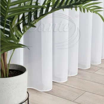 Dante VOÁL BÍLÝ soft s olůvkem - 320 cm