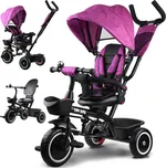 RKToys Tříkolka Tiny Bike 3v1 Růžová
