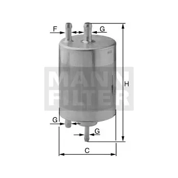 Palivový filtr Palivový filtr WK 720/1