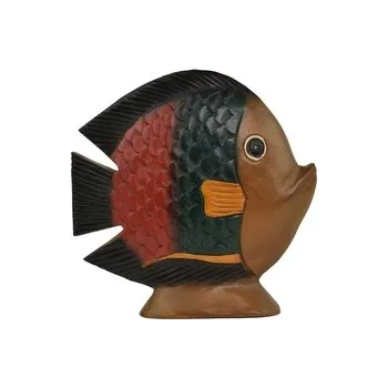 Dřevěná dekorace Rybka 30 cm