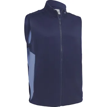 Golf Callaway Chev Textured pánská golfová vesta, tmavě modrá, vel. S