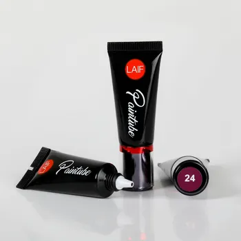 Umělé nehty Laif Paint tube barevný UV/LED gel 24 - vínový 8ml