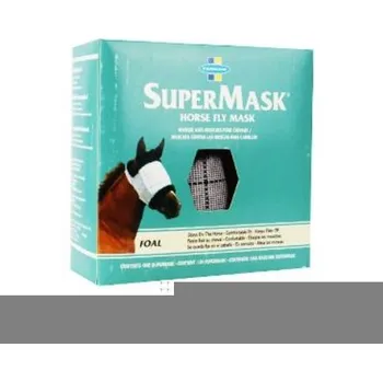 Jezdectví FARNAM Supermask II bez uší vel. FOAL/PONNY šedo-černá + CashBack 21 Kč