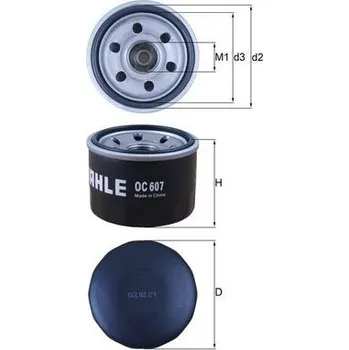 Olejový filtr Olejový filtr KNECHT OC 607