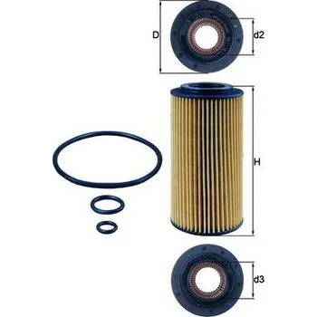 Olejový filtr Olejový filtr MAHLE OX 179D