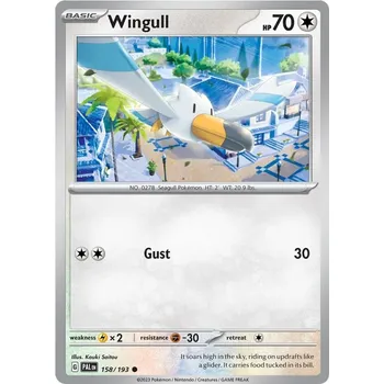 Karetní hra Wingull 158/193 - Paldea Evolved Typ karty: Non-Holo