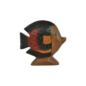 Dřevěná dekorace Rybka 15 cm