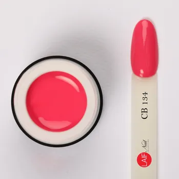 Umělé nehty Laif Barevný UV/LED gel neonově růžový CB 134 Neon Pink 6ml