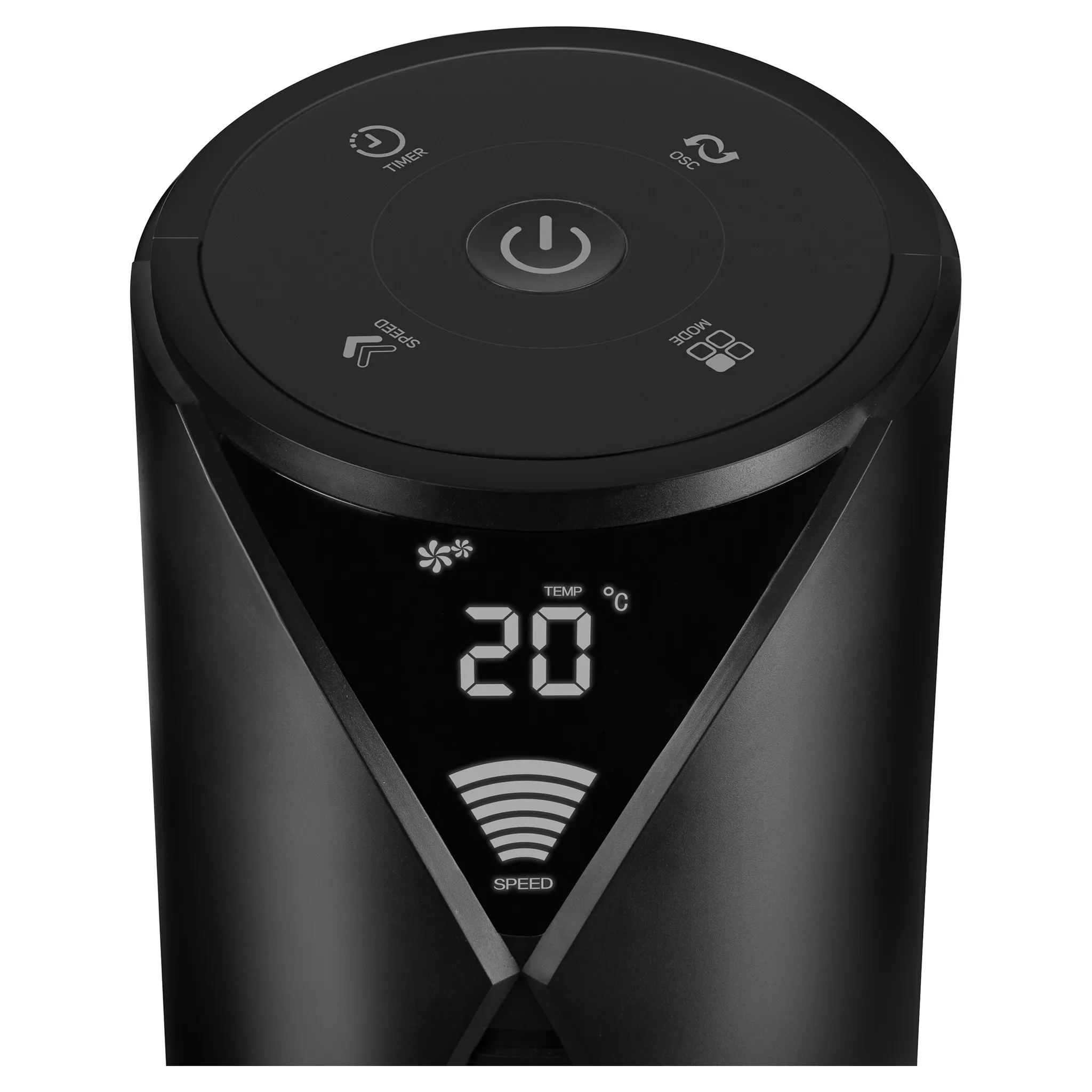 Fotografie 2 - Domácí ventilátor Sencor SFT 3800BK
