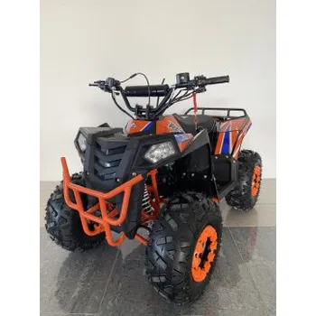 malá motorka Dětská čtyřkolka Leramotors By Apollo Commander 125ccm 7" kola Automat Zelená, Barva oranžová Leramotors