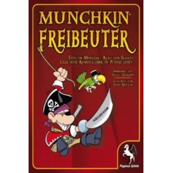 Munchkin Freibeuter (Kartenspiel). Munchkin Freibeuter 2, Haisprung (Spiel-Zubehör): Töte die Monster, Klau den Schatz, Lass deine Kumpel über die Planke gehen – Steve Jackson,John Kovalic (DE)