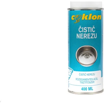 Čistič plastových dílů Cyklon Čistič nerezu (400 ml, spray)