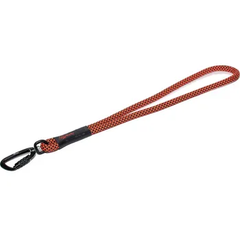 Vodítko pro psa Tamer Lanová ručka TWIST | oranžovočerná neon - 076