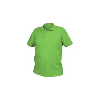 Pánské tričko TOBIAS bavlněná polokošile zelená XL (54)