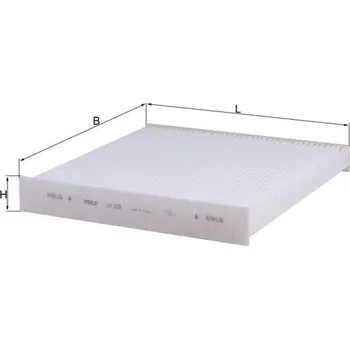 Ventilátor topení a klimatizace Filtr, vzduch v interiéru KNECHT LA 859