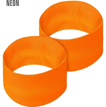 Karnevalový doplněk Oranžová potítka Neon