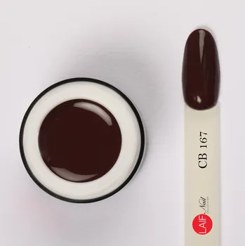 Umělé nehty Laif Barevný UV/LED gel hnědý CB 167 Chocolate 6ml