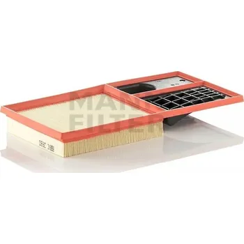 Autodíl Mann Vzduchový filtr Škoda Rapid&nbsp;(2012 - 2015) 1.6 MPI, 1.4 16V, 1.4 LPG, 1.6 16V, 1.6 LPG - 63kW, 77kW -