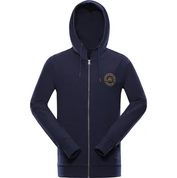 Pánská mikina Alpine Pro Apel Pánská mikina MSWA355 mood indigo XS