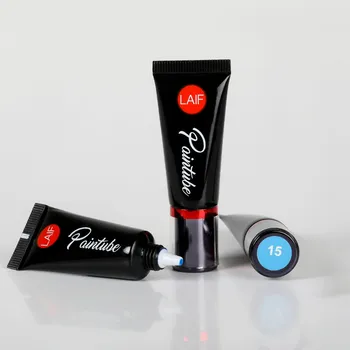 Umělé nehty Laif Paint tube barevný UV/LED gel 15 - modrý 8ml