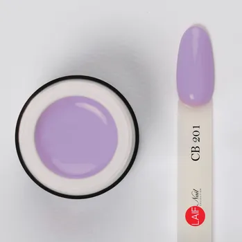 Umělé nehty Laif Barevný UV/LED gel fialový CB 201 Lila Kiss 6ml