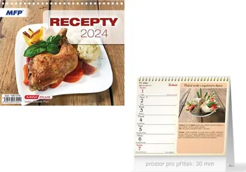 Kalendář MFP Stolní mini kalendář Recepty 2024