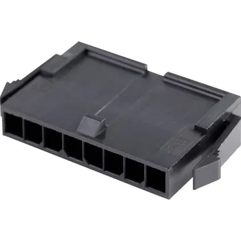 Elektrický konektor Molex zásuvkový konektor na kabel 8, rozteč 3 mm, 436400800, 1 ks Bag