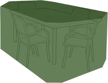 Krycí plachta M.A.T. Group Krycí plachta na set 4 židlí a obdélníkový stůl 90g/m2 215 x 173 cm