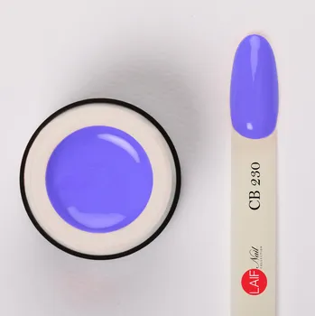 Umělé nehty Laif Barevný UV/LED gel fialový CB 230 Iris 6ml