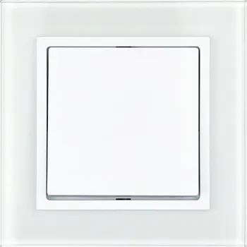 vypínač Timex Kompletní vypínač č.6 Premium Plus sklo /bílá