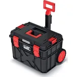 Kufr na nářadí s transp. kolečky X BLOCK PRO 40, černý, 546x380x400 mm